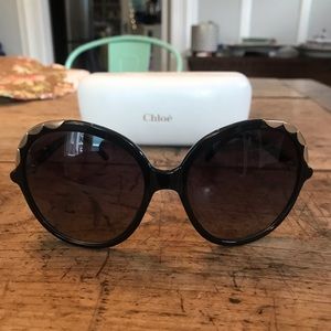 Authentic Chloé Oversized Sunglasses